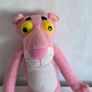Vintage Pink Panther Soft Toy Plush Image 2
