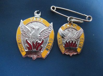 Phoenix Park Races Badges X 2