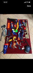Selection of kids guns(mainly Nerf)