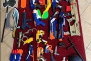 Selection of kids guns(mainly Nerf)
