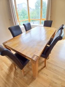 table and chairs
