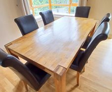 table and chairs