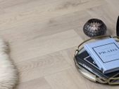 Herringbone LVT Flooring - Belmont Oak 60x12.5cm