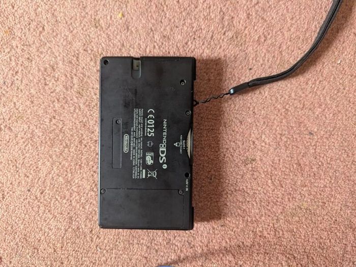 Nintendo DSi Black + Twilight Menu++ (SD Card), Mega Man ZX Game & Wrist Strap