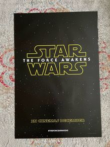 Star Wars - The Force Awakens - One Sheet Cinema Poster