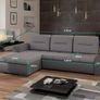 OTTAVIO Corner Sofa Bed. Modern design smart fabrics . Very comfortable Image 5