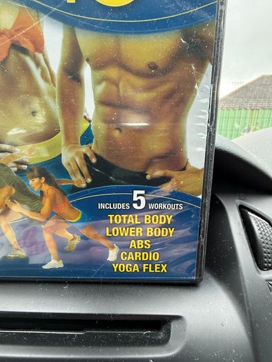Beachbody 10 minute trainer dvd & workout calendar