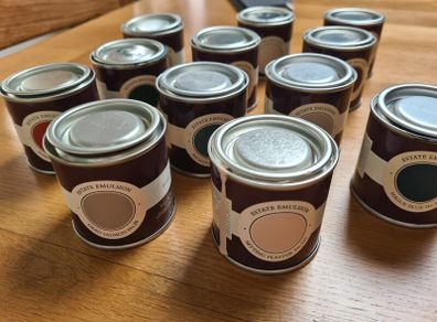 Premium Paint Samples 3 euro each