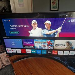 LG 50QNED816QA LED TV QNED 4K 50 Inches, Black with AOKCOS TV Stand for 32-70 Inch Flat and Curved TVs