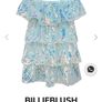 Billieblush Girls Blue Iridescent Sequin Dress Size 4 BNWT Image 2