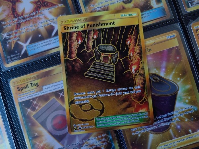 Shrine of Punishment ! From Secret Vault ! Hidden Fates Set ! 2019 ! Pokemon Card !