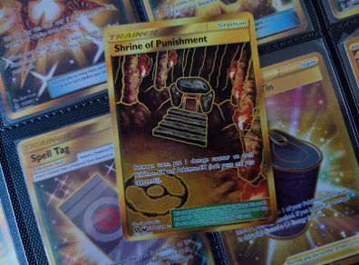 Shrine of Punishment ! From Secret Vault ! Hidden Fates Set ! 2019 ! Pokemon Card !