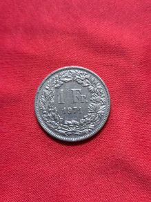 1971 1 Franc Switzerland mint