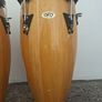 Nice Pair of LP Percussion Conga Drums made from Siam Oak Image 2