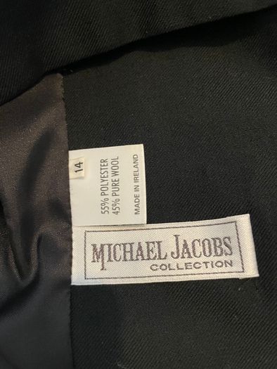 Classic Black Waistcoat - Michael Jacob's Collection - Size 14