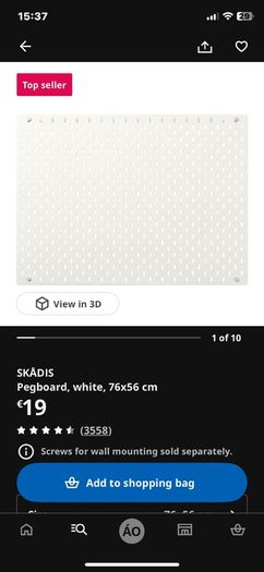 IKEA noticeboard