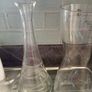 Glass vases x 3 Image 5