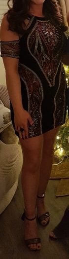 Beautiful black dress size 12