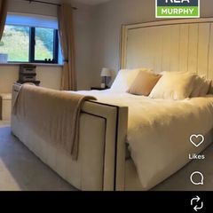 Super king bed with blanket box