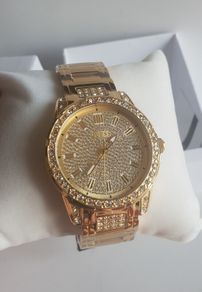 Guess Men's Unisex Gold Bracelet Watch