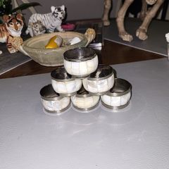 Napkin rings mother of pearl