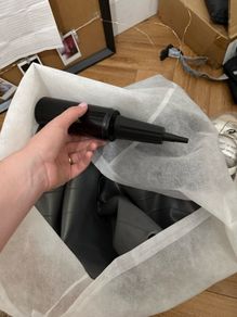 Exercise ball and pump