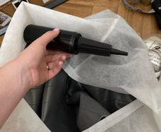 Exercise ball and pump