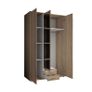 Premium 3-Door Wardrobe with Mirror & Drawers Image 3