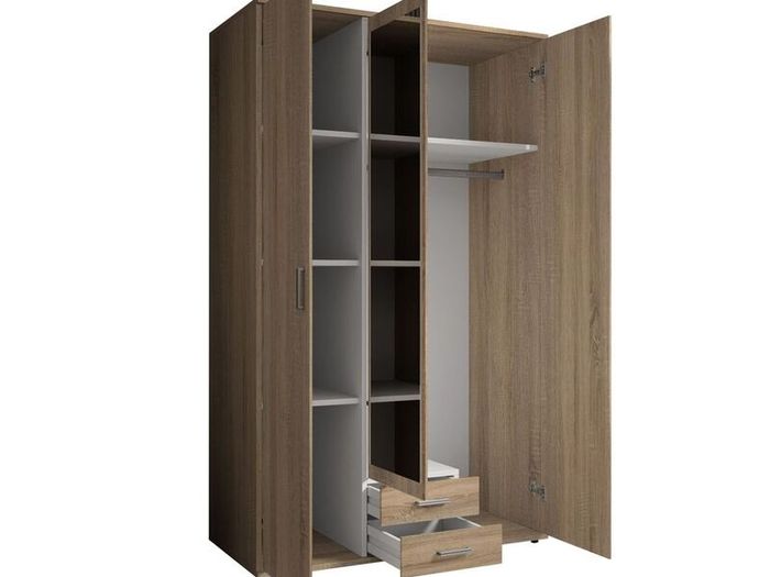3Door Wardrobe with Mirror-Delivery and assembly