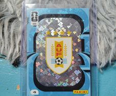 Uruguay panini football crest card