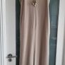 H&M linen mix strappy dress with pockets Sz 12 Image 2