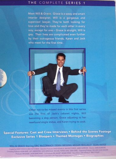 Will & Grace (Seasons 1-8) [DVD TV Boxsets]