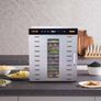 10 Trays Food Dehydrator Machine Stainless Steel 1000W Jerky Fruit Drying Image 2