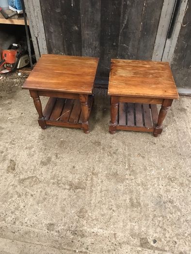 pair of tables