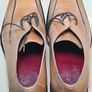 mens CLARKS GOLD COAST shoes brown tan leather square toe Size UK 10 EU 44 BRAND NEW Image 8