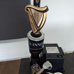 Guinness tap.