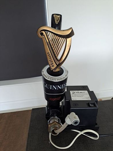 Guinness tap.