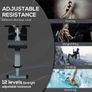 Rowing Machine W/ Monitor-Grey/Black Image 4