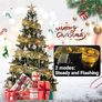 Christmas Tree Lights, Gold 6m Christmas Tree Ribbon String Fairy Lights for Tree Christmas Decorations, Battery Warm White 60 LED Ribbon Christmas Lights Indoor for Xmas Tree Decorations Image 6