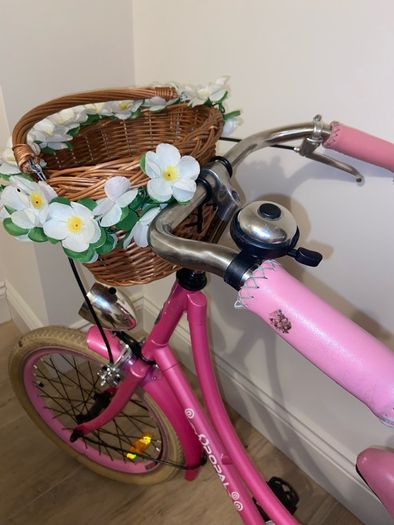 popal girls bike with basket