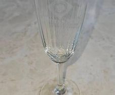 12 x Tenuta S'Anna branded champagne/prosecco flute