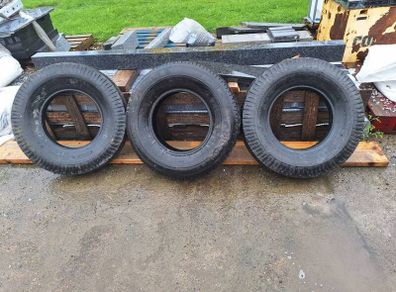 3 new tyres 7.50/16 suit cattle box or land rover