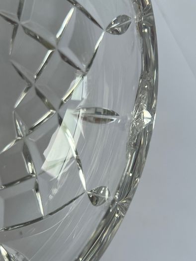 Vintage Czech Crystal bowl