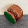 Vintage Yew Wood Lidded Pot Image 6