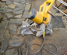 110 Miter saw transformer and skill saw