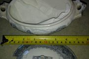 Antique gravy /sauce bon china dish with lid.