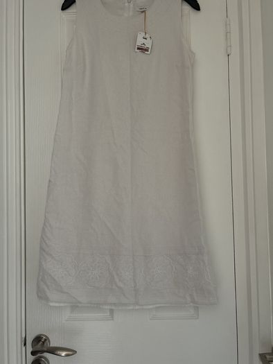 White Linen Dress BNWT NEXT