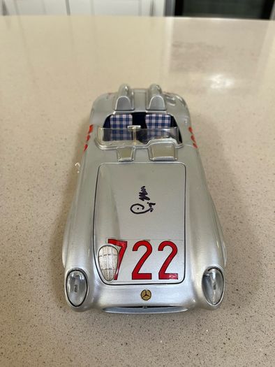 Mercedes 300 SLR Signed by Stirling Moss with COA
