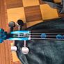 Primavera Rainbow Fantasia Blue Violin Outfit, 1/4 pre-owned Image 8