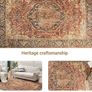Rugs for Bedroom Living Room 120x170 cm - Traditional Area Rugs Modern Majestic Cashmere Style - Soft Short Pile Vintage Rug - Carpet for Dining Room Easy To Clean Image 4